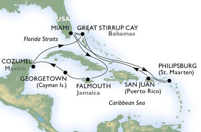 Cruise - caribbean and antilles - United States,Jamaica,Cayman Islands,Mexico,Bahamas,St. Maarten,Virgin Islands (U.S.) Cruise - caribbean and antilles - United States,Jamaica,Cayman Islands,Mexico,Bahamas,St. Maarten,Virgin Islands (U.S.)