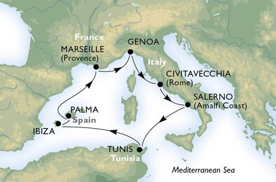 Идём в круиз: MSC Sinfonia c 26.10.2012 по Средиземноморью Идём в круиз: MSC Sinfonia c 26.10.2012 по Средиземноморью
