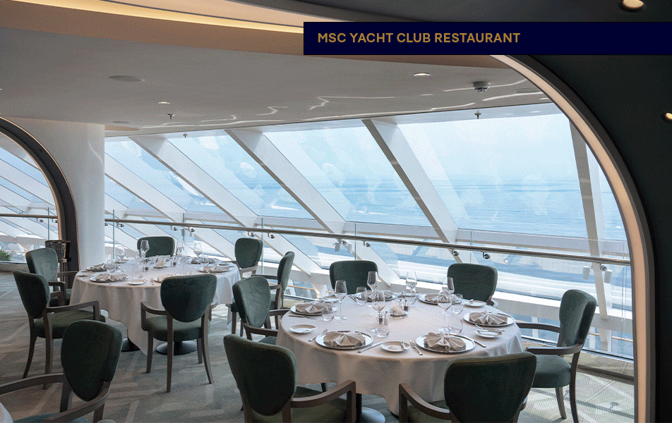 MSC Yacht Club Restaurants | MSC Cruises