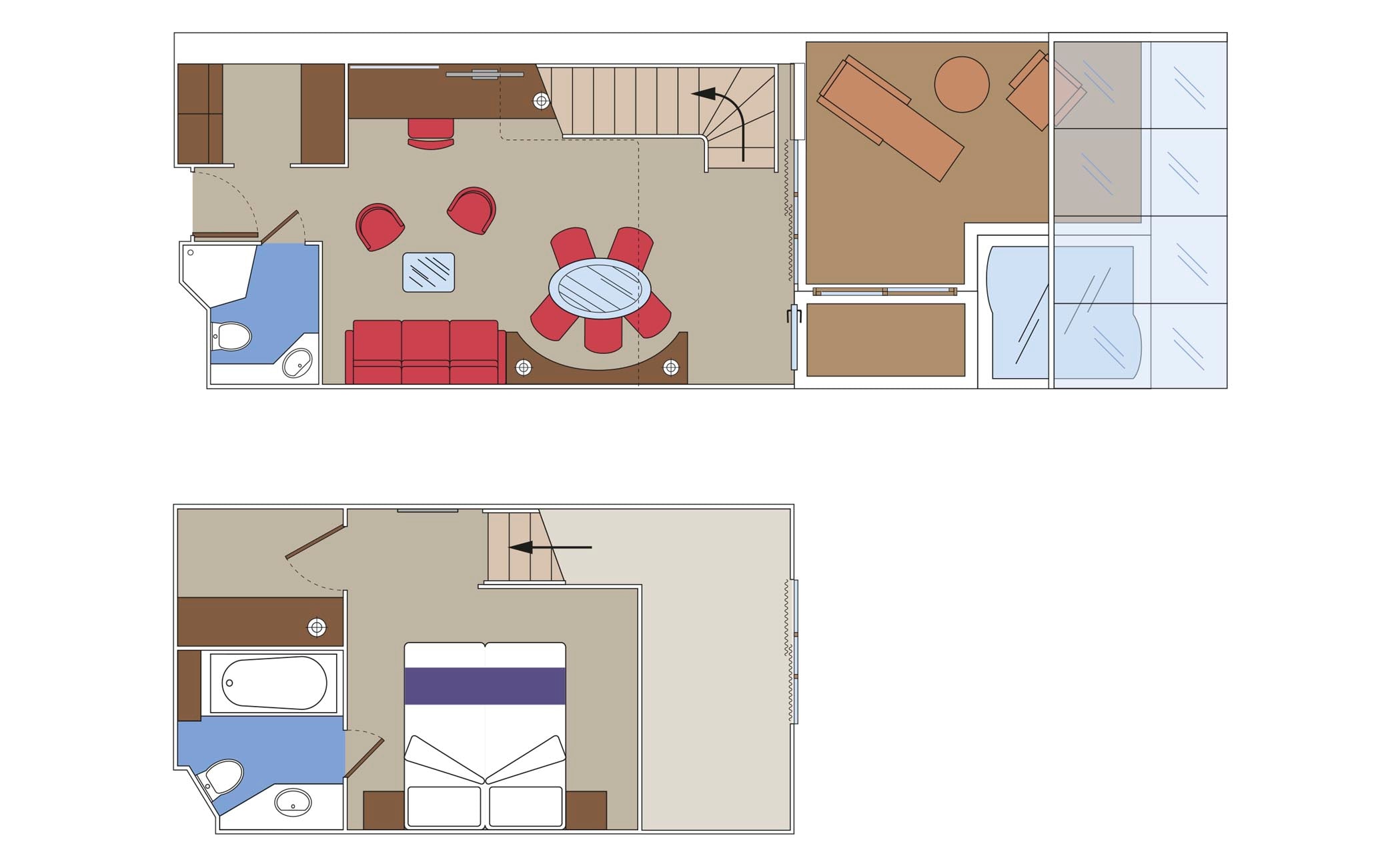 Duplex Suite Interior