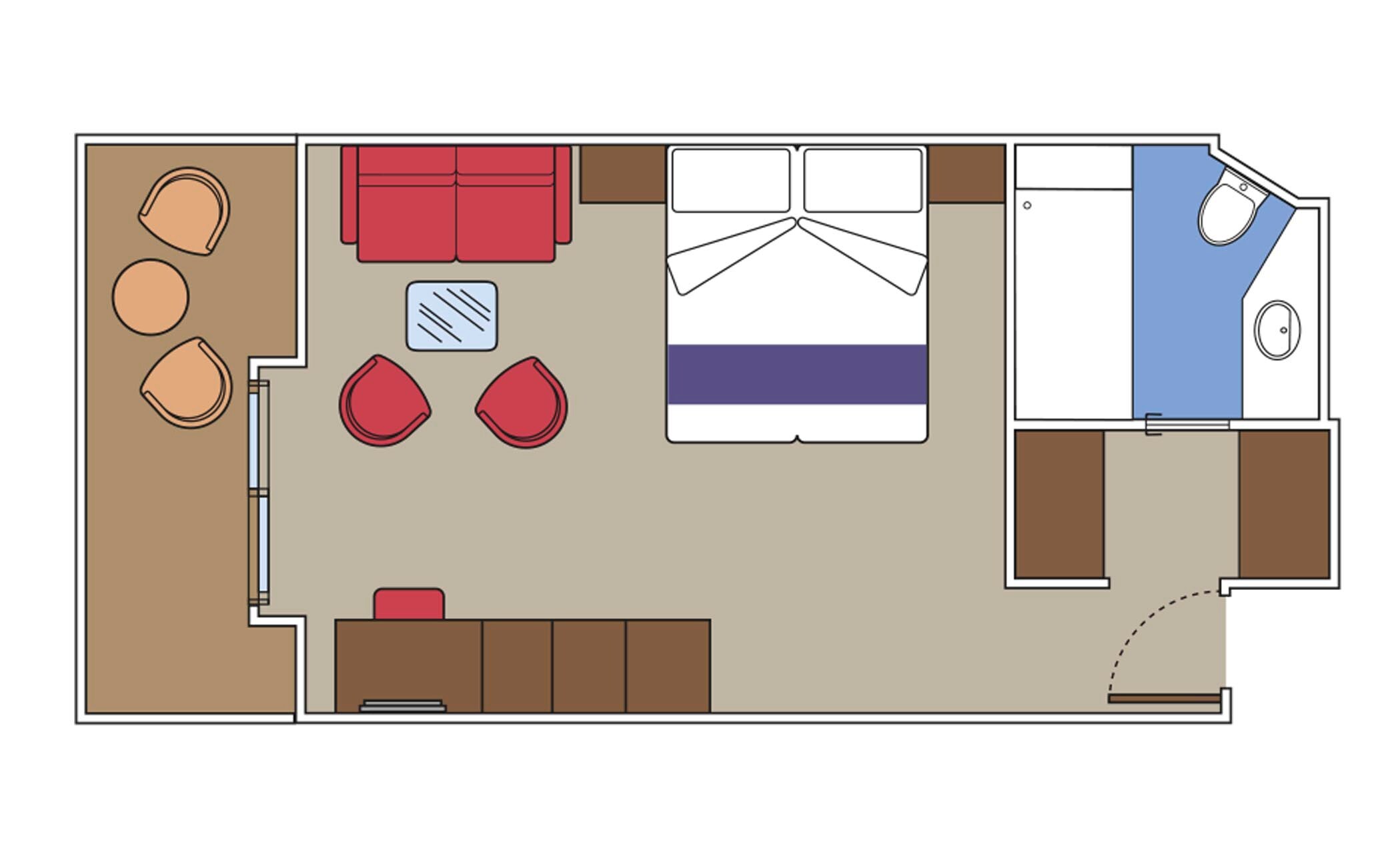 MSC Yacht Club Deluxe Suite