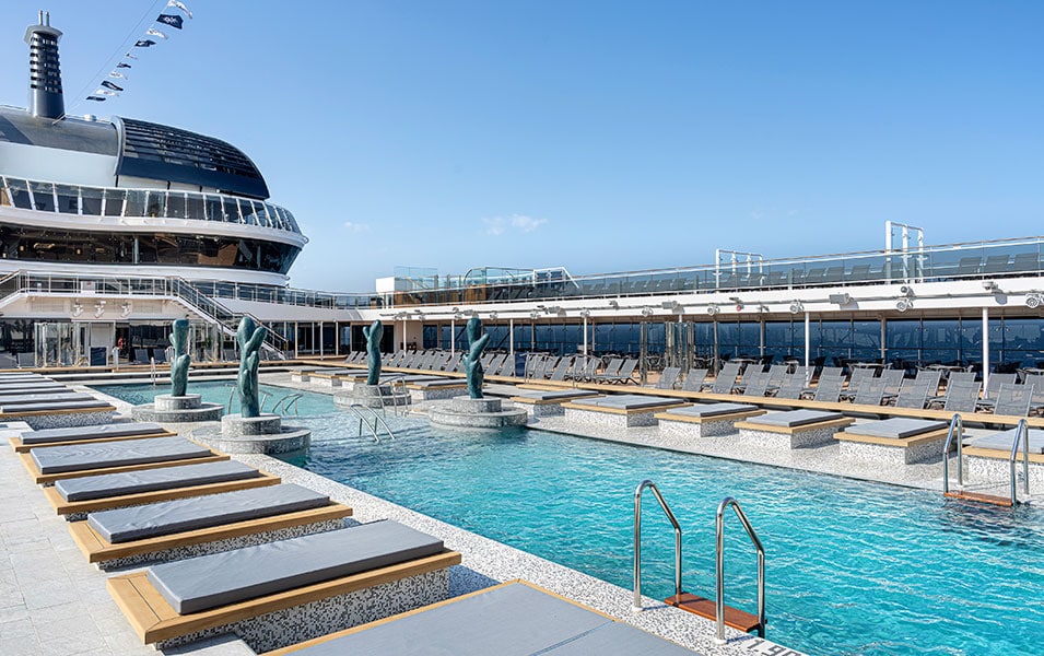 MSC Euribia - Piscina exterior