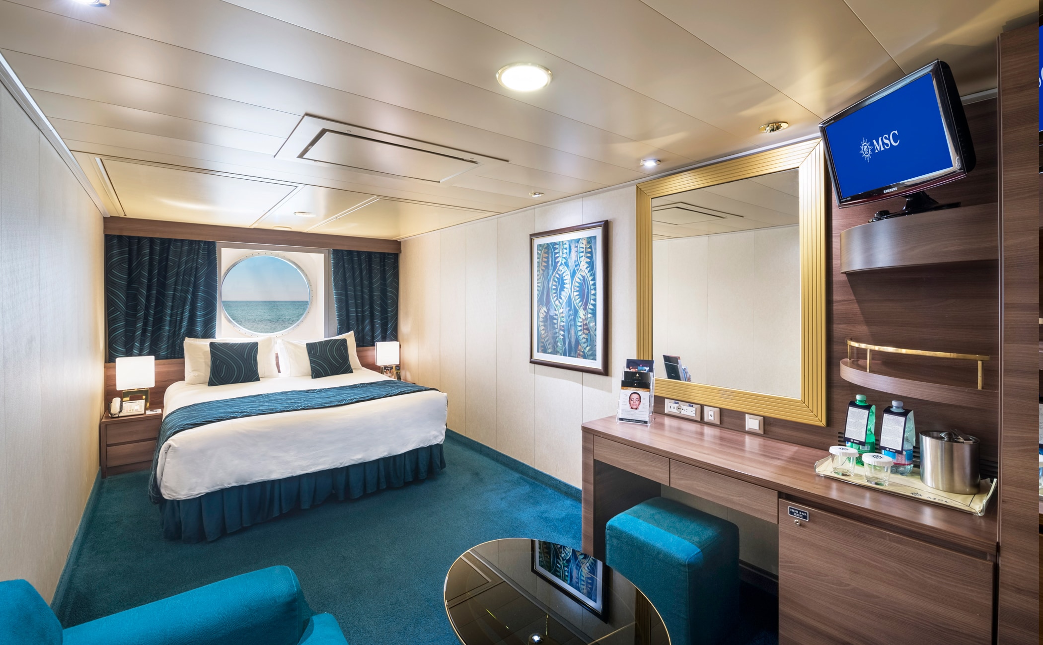 MSC Fantasia – prozorska Ocean View kabina