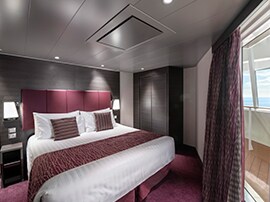 Exemple d’hébergement de catégorie Aurea sur le MSC Meraviglia