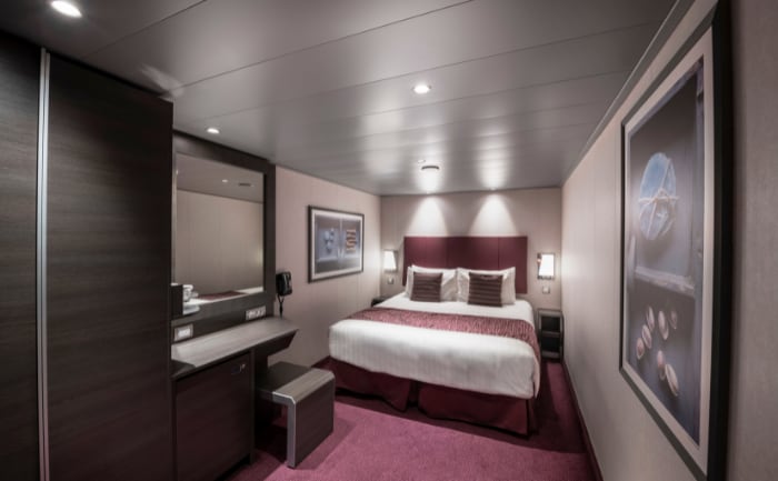 Exemple de cabine intérieure du MSC Meraviglia
