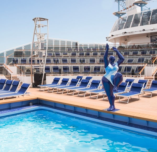 Piscine Horizon du MSC Meraviglia