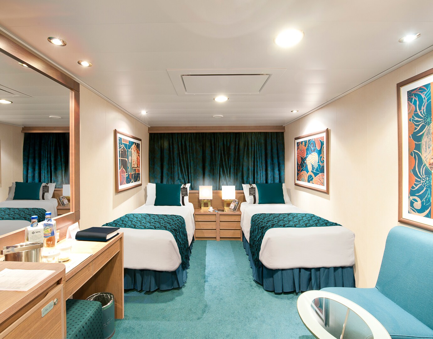 MSC Musica – Prozorska kabina sa zaklonjenim pogledom – Obstructed Ocean View