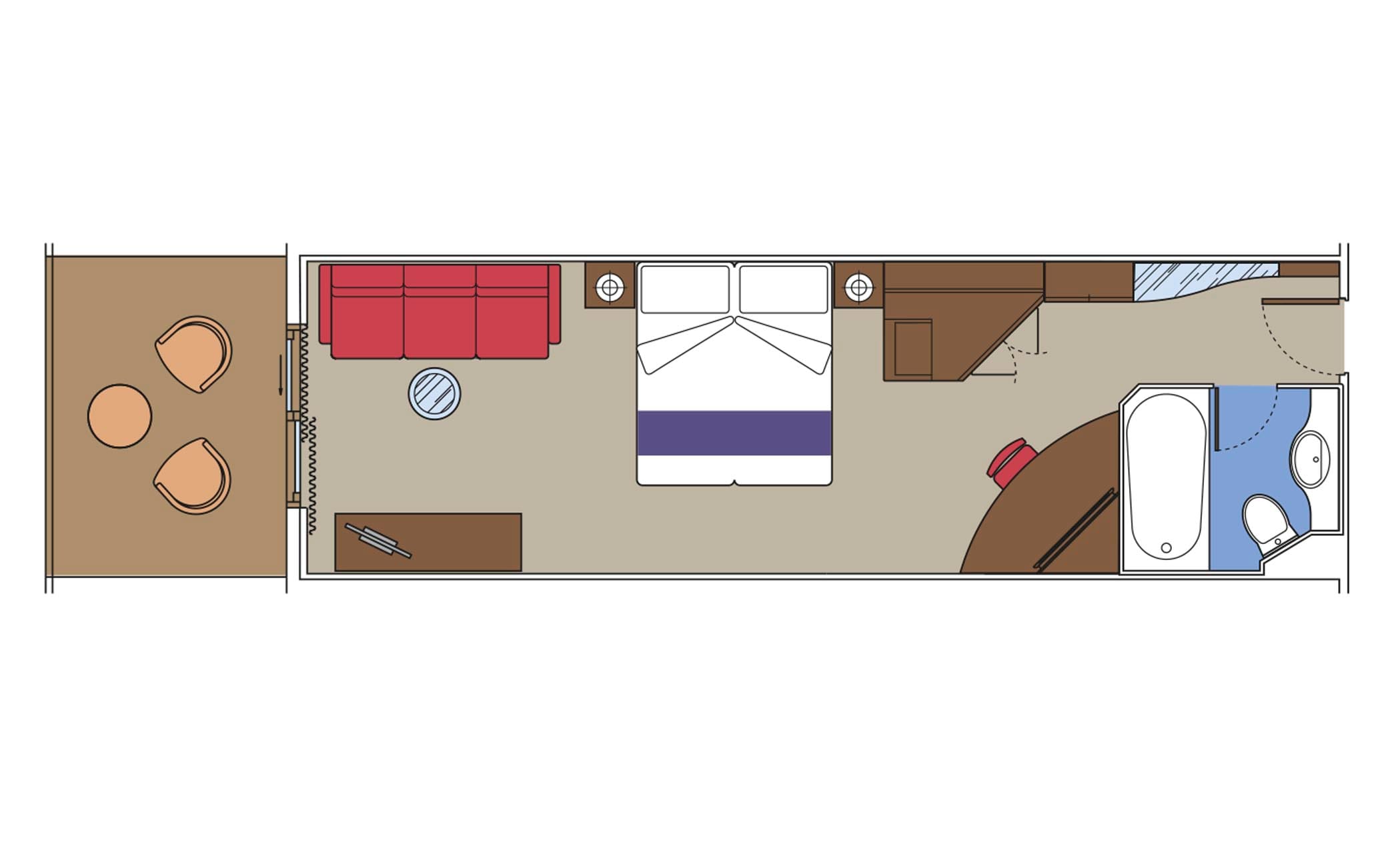 MSC Poesia Cabin: Suite 01 2d