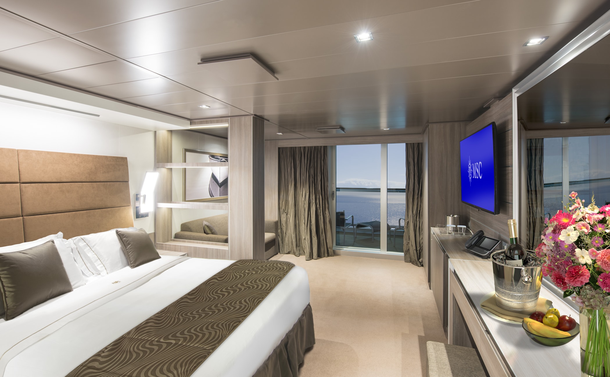 MSC Seaview – Yacht Club apartman