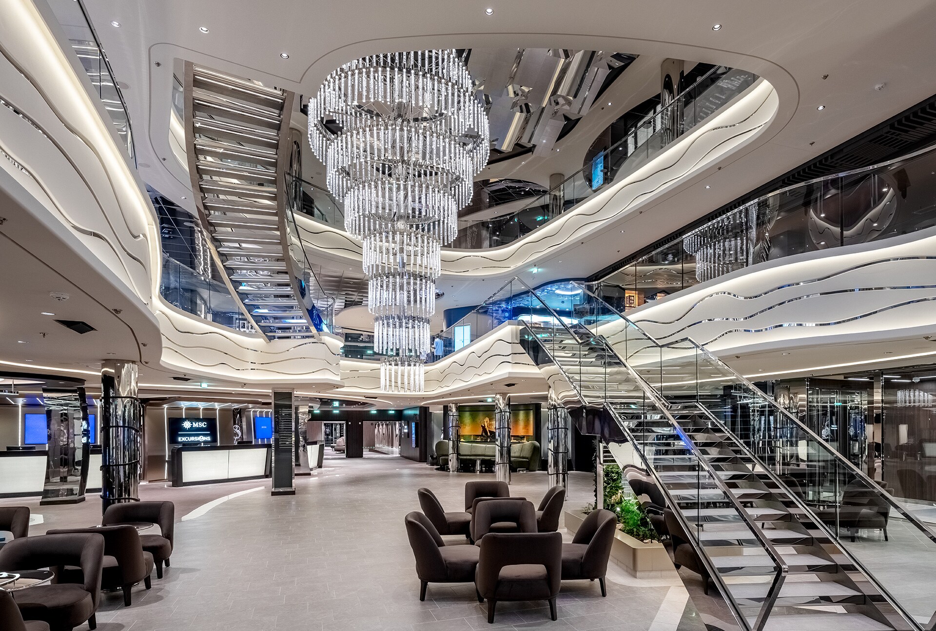 World Galleria, MSC World Asia | MSC Cruises