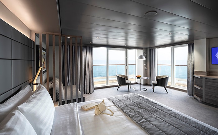 Grand Suite Aurea with Terrace, MSC World Europa | MSC Cruises Grand Suite Aurea with Terrace, MSC World Europa | MSC Cruises