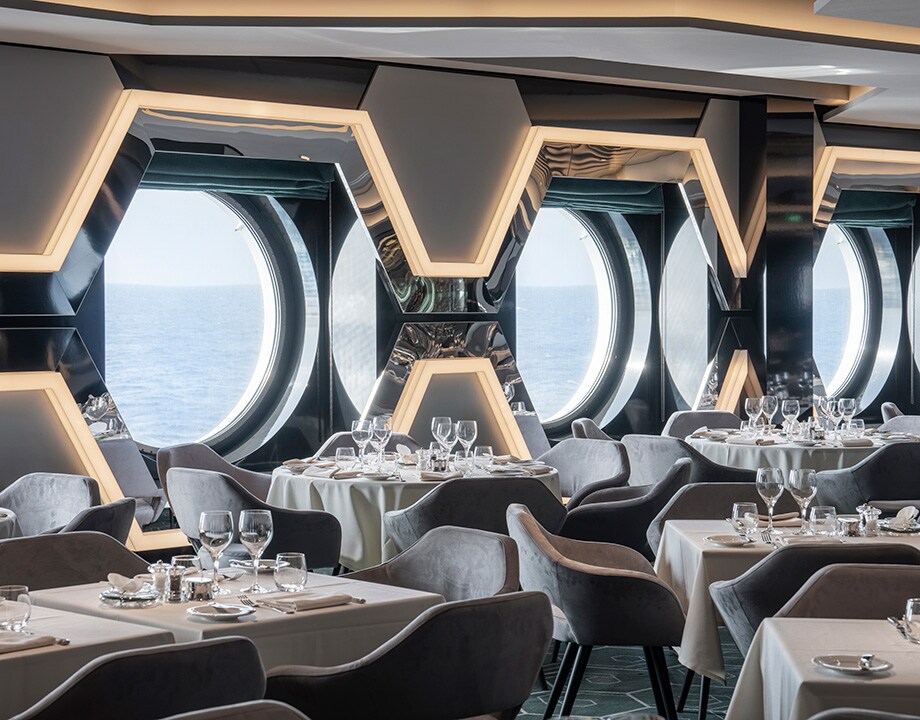 Hexagon restaurant, MSC World Europa | MSC Cruises